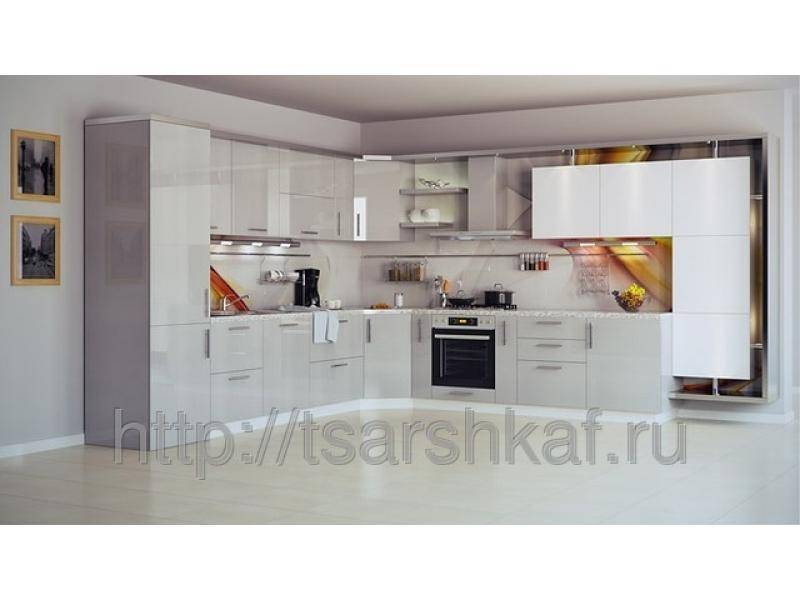 кухня из пластика п23 в Архангельске