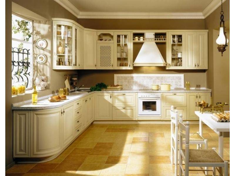 угловая красивая кухня в Архангельске