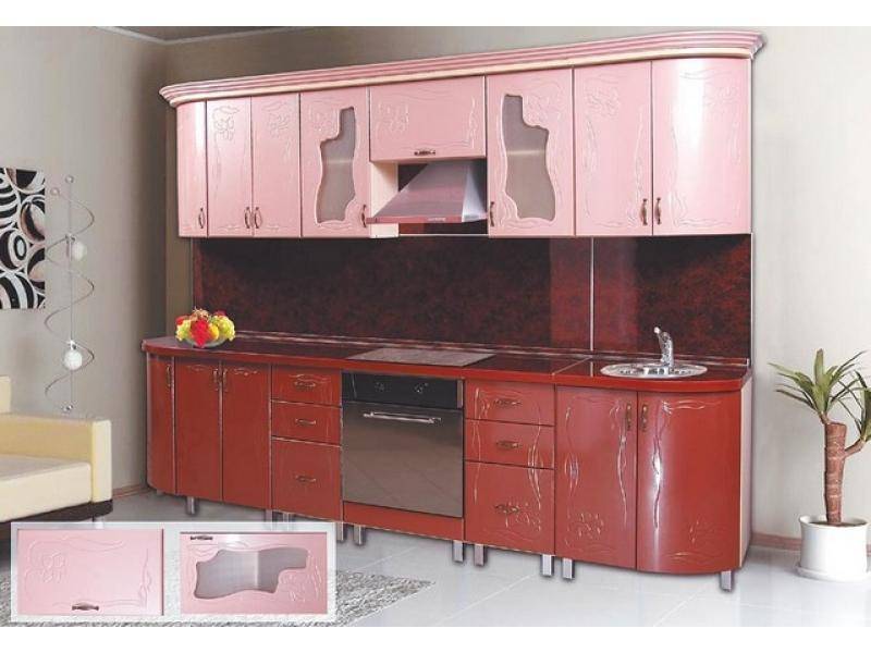 кухня прямая «сирень 2» в Архангельске