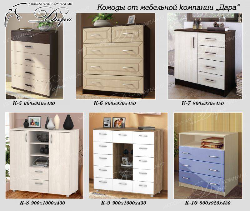 комод в ассортименте в Архангельске