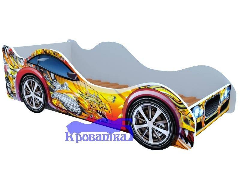 кровать красно-желтый дракон в Архангельске