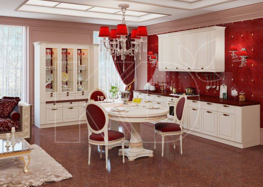 кухня классика вильгельм светлый в Архангельске