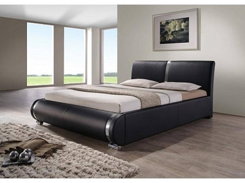 кровать sweet aldo 160*200 pu black в Архангельске
