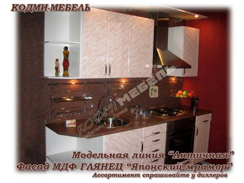 кухонный гарнитур японский мрамор в Архангельске