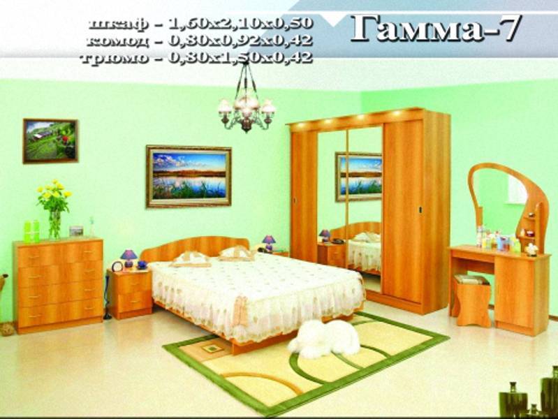 спальный гарнитур «гамма 7» в Архангельске