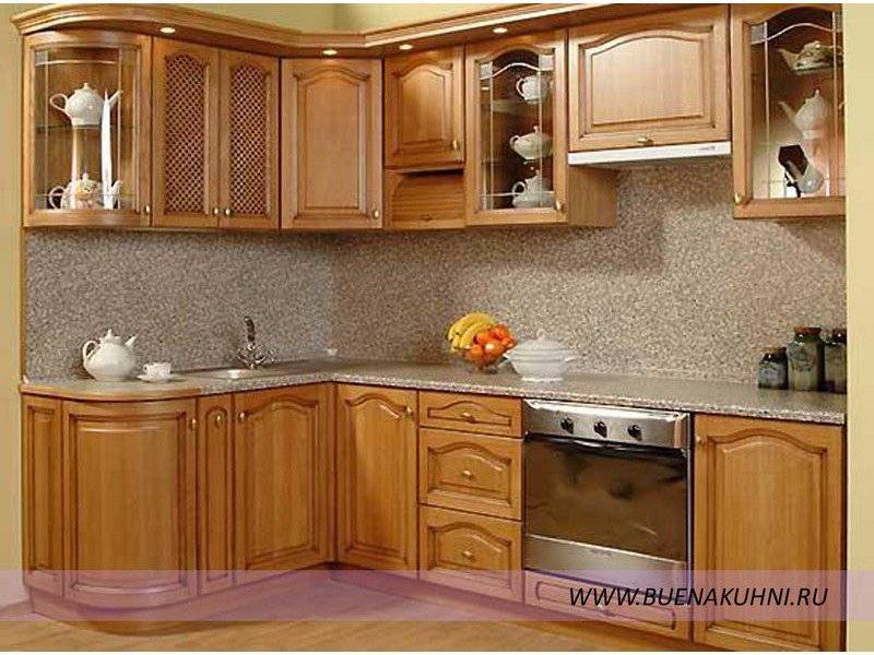 угловая кухня классика в Архангельске