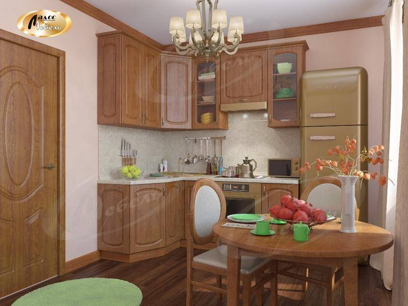 угловая кухня дуэт-россо в Архангельске