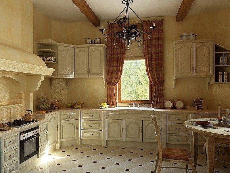 угловая кухня классическая в Архангельске