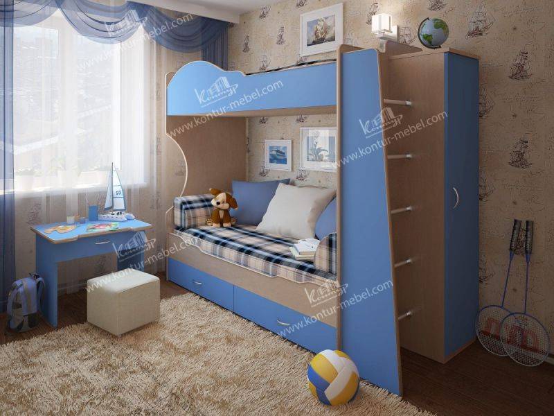 детская двухъярусная кровать в Архангельске