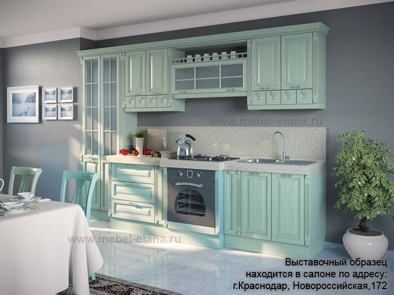 кухня из массива шервуд 9 в Архангельске