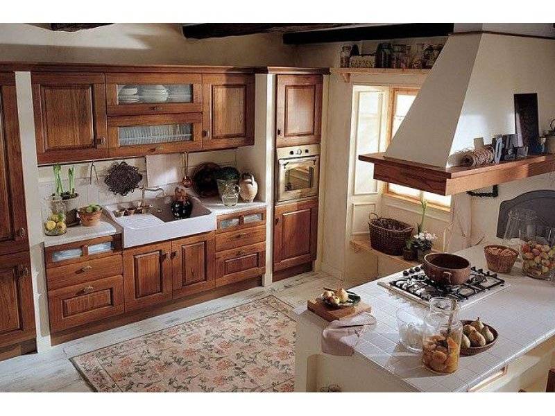 кухня арт из массива 003 в Архангельске