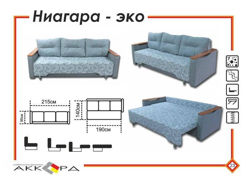 эко-диван ниагара в Архангельске