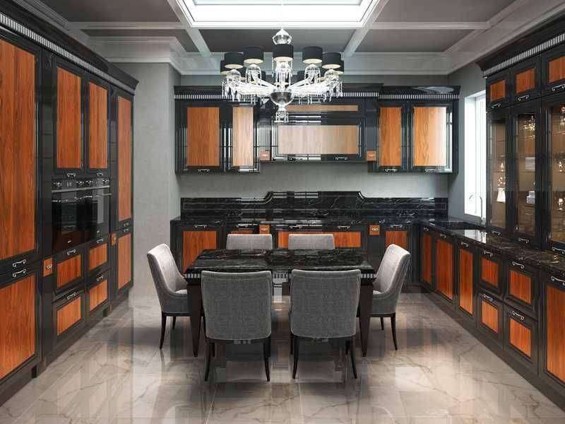 кухня просторная avenueluxury в Архангельске