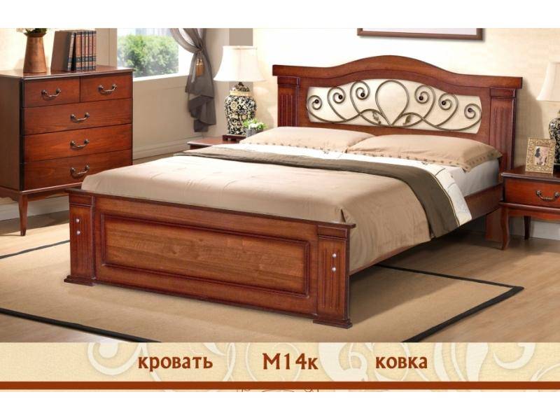 кровать м 14 с коваными элементами в Архангельске