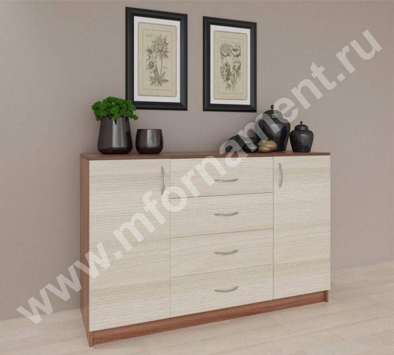 комод (4 ящика 2 двери) в Архангельске