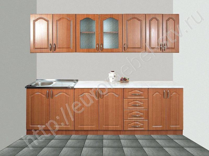 кухонный гарнитур прямой классика в Архангельске