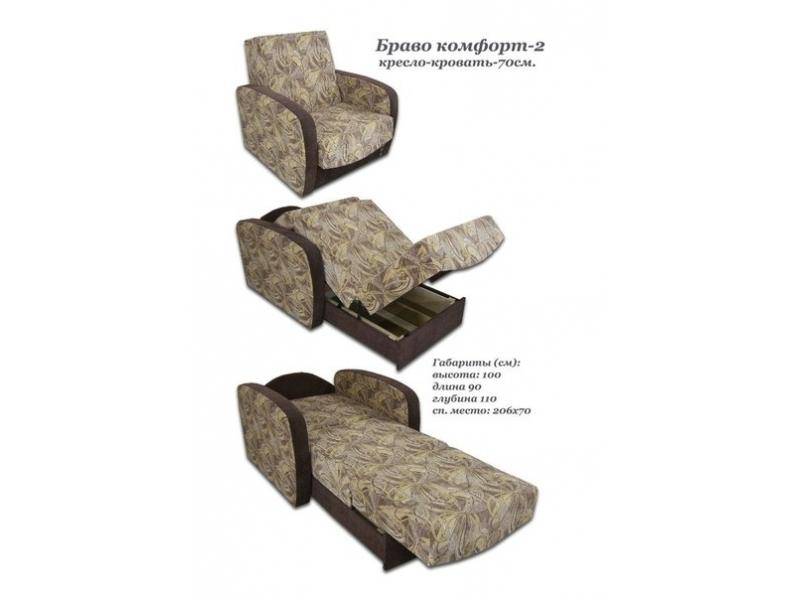 кресло-кровать браво комфорт 2 в Архангельске