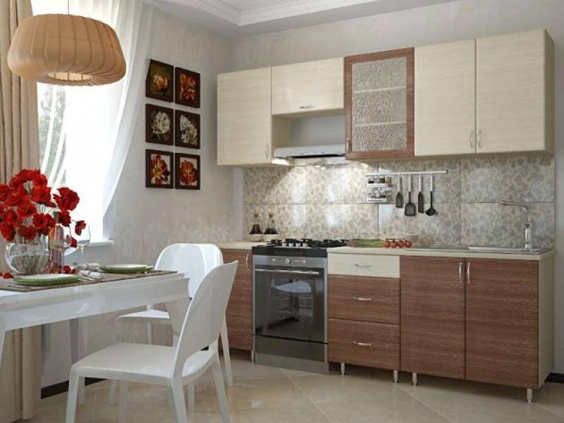 кухонный гарнитур прямой уют 2.4 в Архангельске