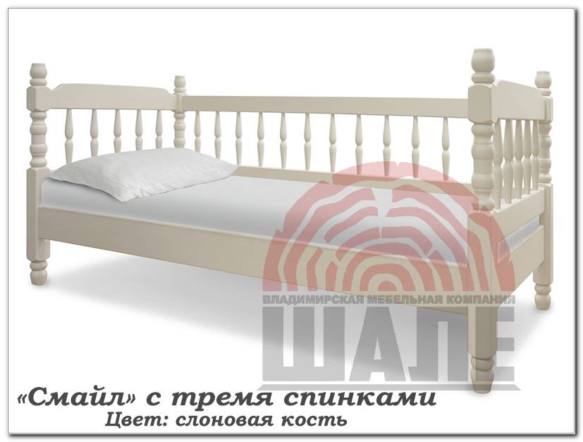 детская кровать смайл массив сосны в Архангельске