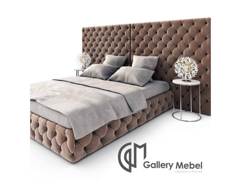 кровать с большим изголовьем letto gm 12 в Архангельске
