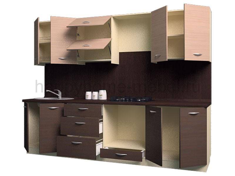 большая прямая кухня life wood 4 2800 в Архангельске
