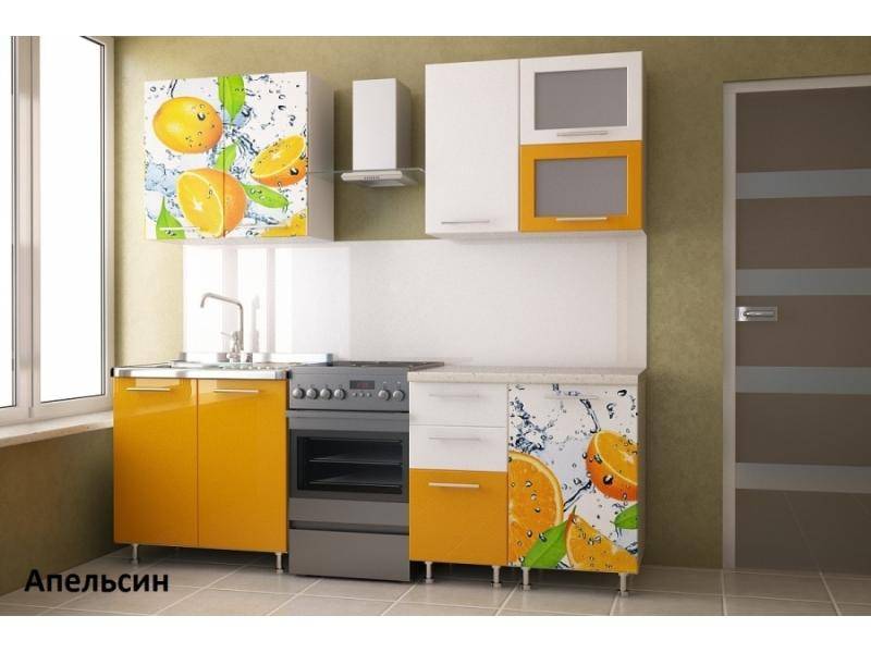 оранжевая кухня апельсин в Архангельске