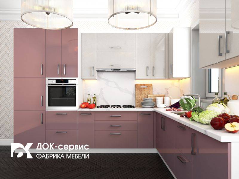 угловая кухня пластик в Архангельске