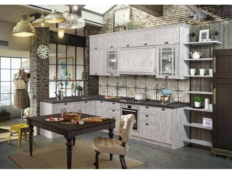 кухня угловая loft винтаж в Архангельске