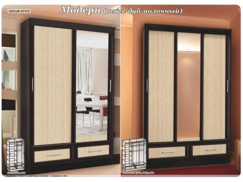 шкаф-купе модерн в Архангельске