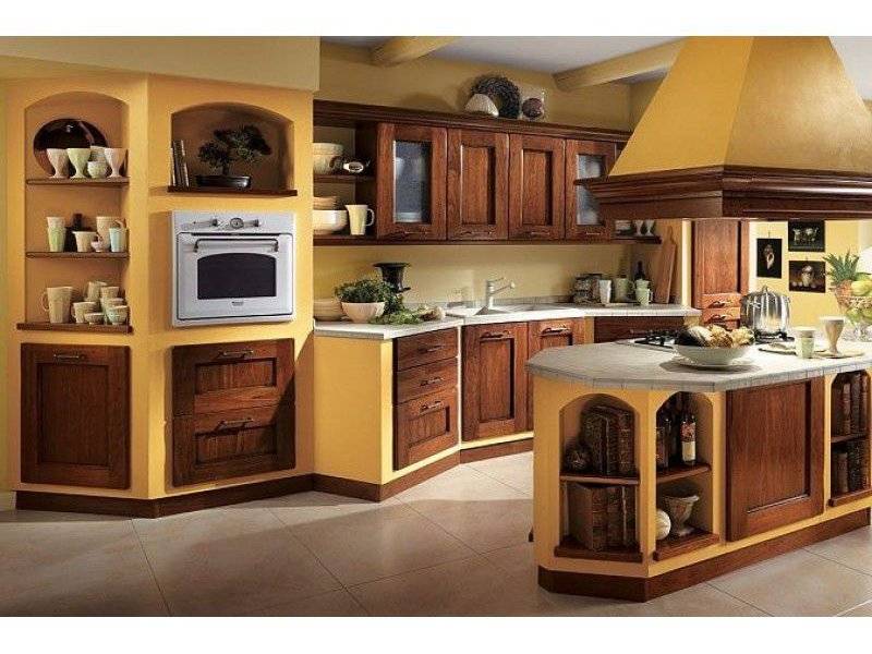 кухня арт из массива 016 в Архангельске