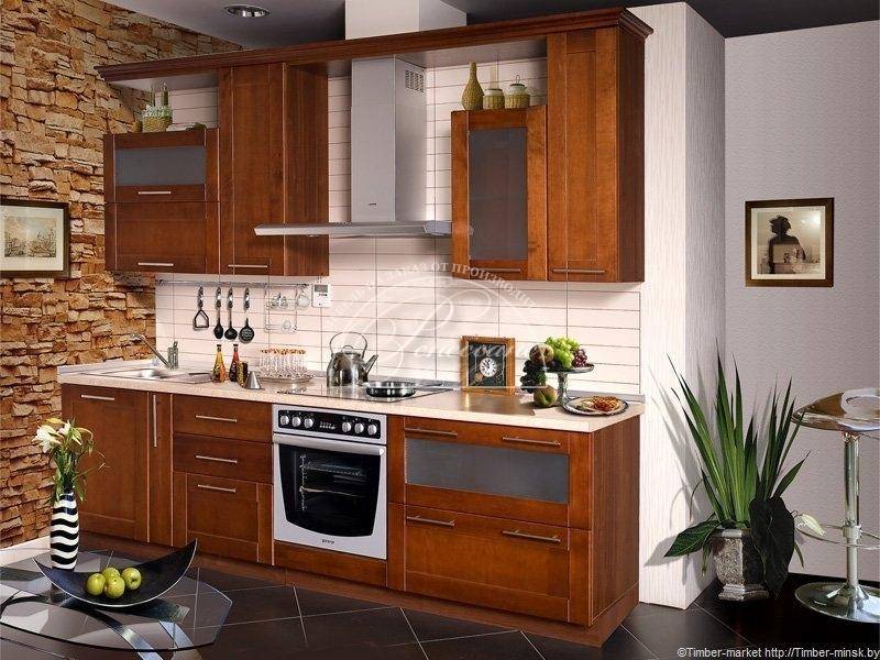 кухня из массива 9 в Архангельске