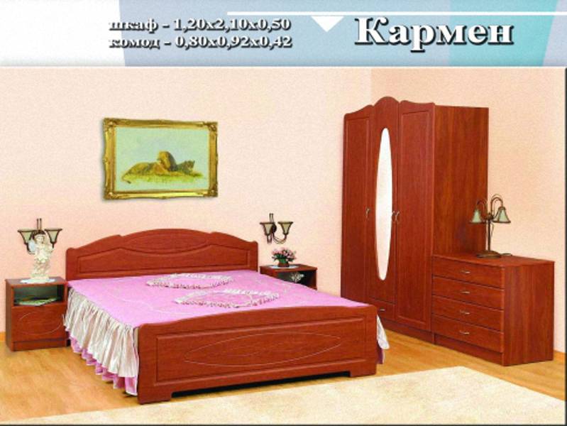 спальный гарнитур «кармен» в Архангельске