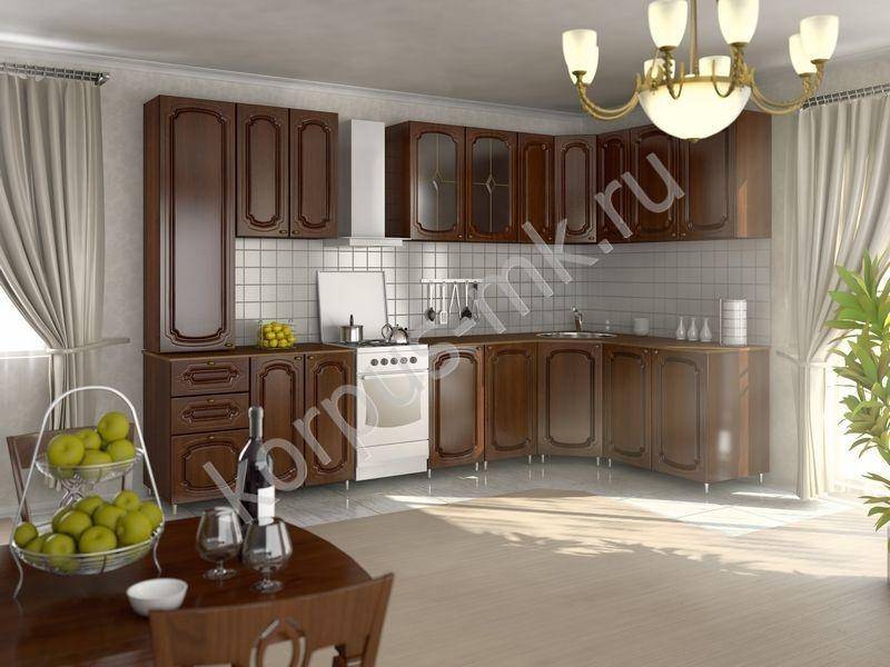 простая кухня из мдф в Архангельске