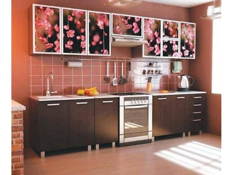 кухонный гарнитур прямой сакура в Архангельске