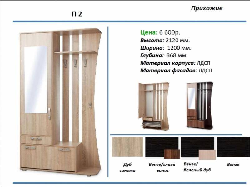 прихожая п2 в Архангельске