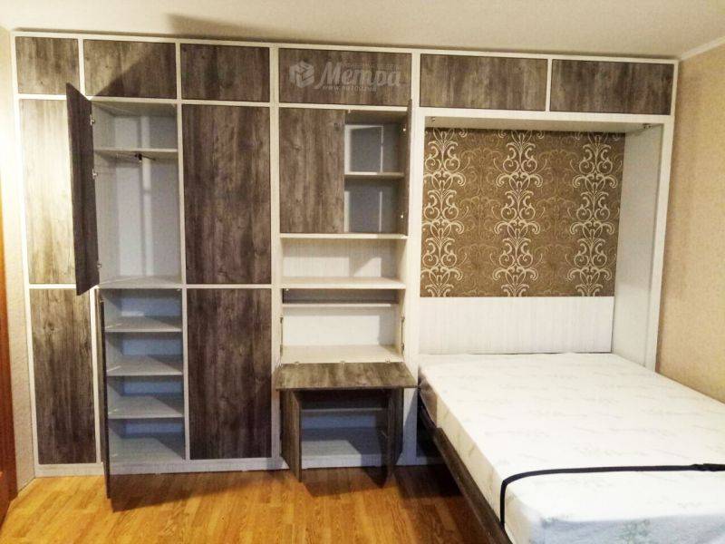 стенка для спальни с откидной кроватью в Архангельске