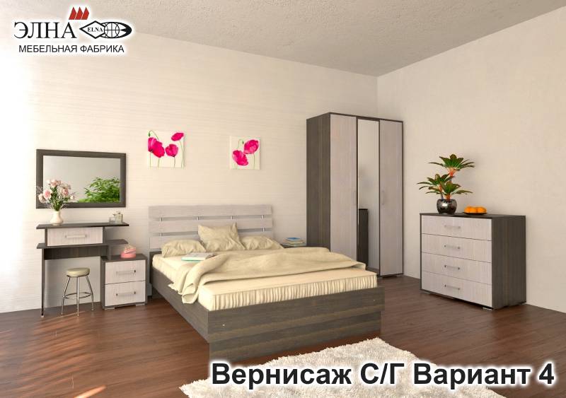 спальня вернисаж вариант 4 в Архангельске