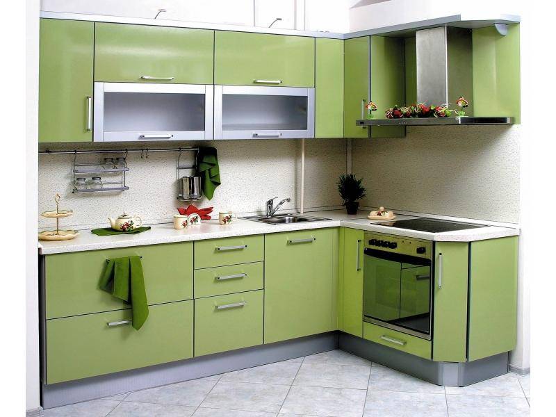 зеленая кухня элегант в Архангельске