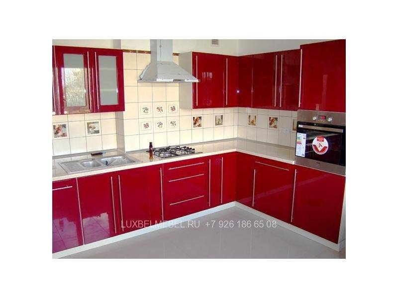 яркая кухня из мдф 1433 в Архангельске