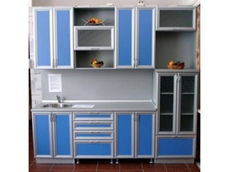 кухонный гарнитур голубой балтик в Архангельске
