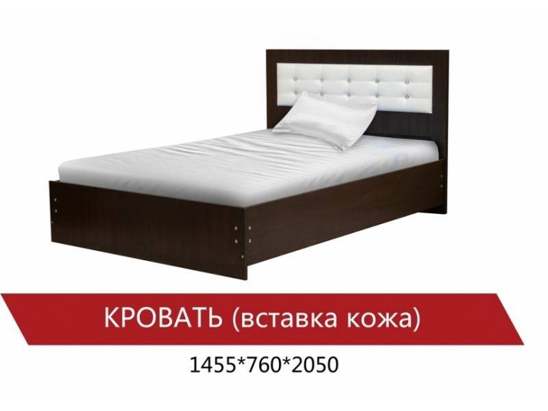 кровать со вставкой из кожи в Архангельске
