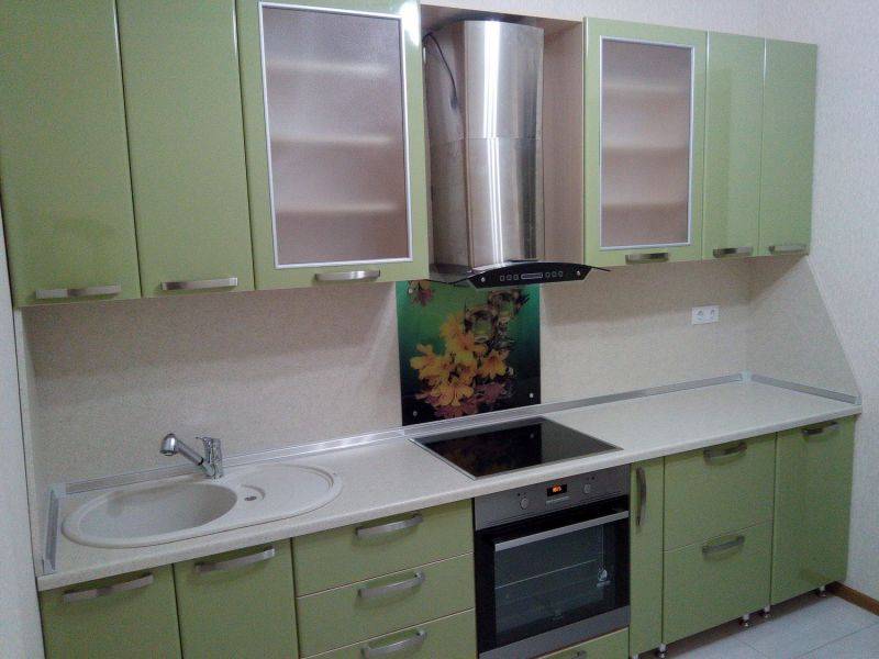 прямая кухня в Архангельске