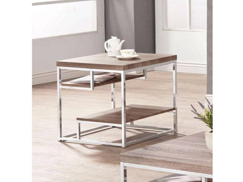 журнальный стол chrome & triple wood в Архангельске
