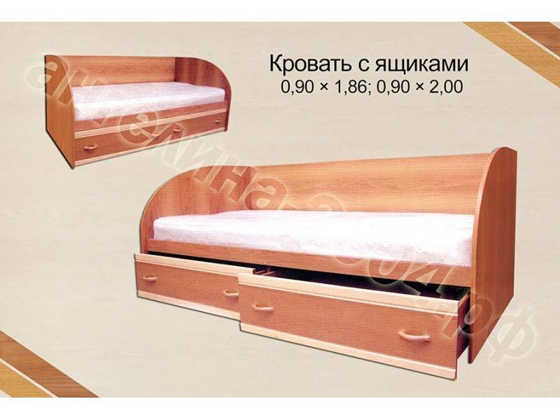 кровать с ящиками в Архангельске