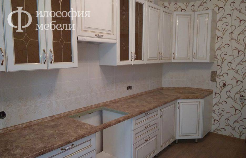 угловая кухня №36 в Архангельске