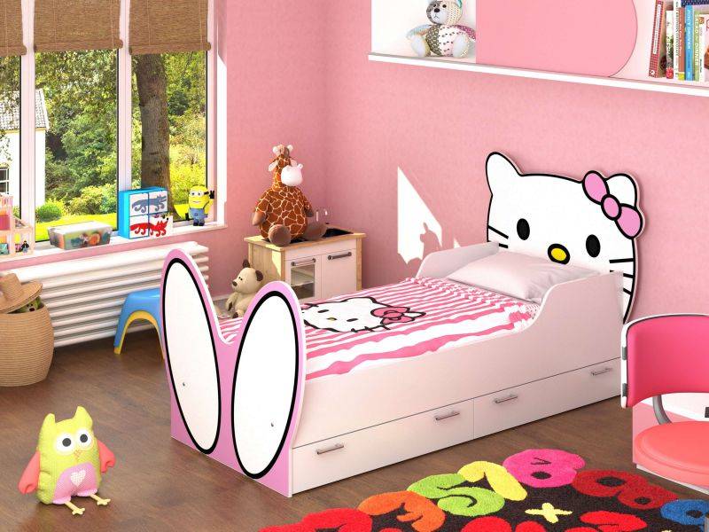 детская кровать hello kitty в Архангельске