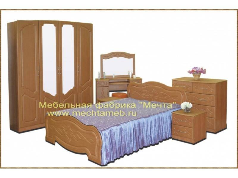 спальный гарнитур ольха мдф в Архангельске
