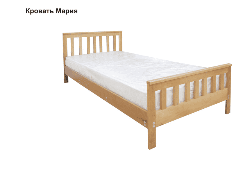 кровать мария из массива дерева в Архангельске