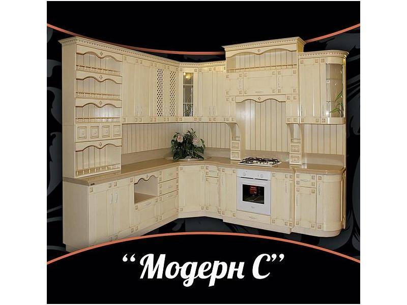 угловая кухня модерн с в Архангельске