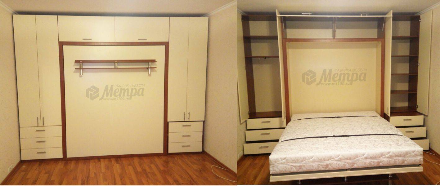 мебельная стенка с подъемной кроватью в Архангельске